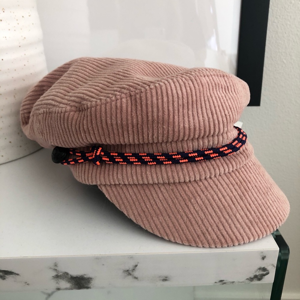 Scotch & Soda Pink Lieutenant Hat/Fisherman Cap